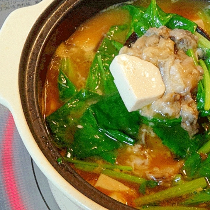 しじみだしが旨い! 「豚骨天醤鍋」